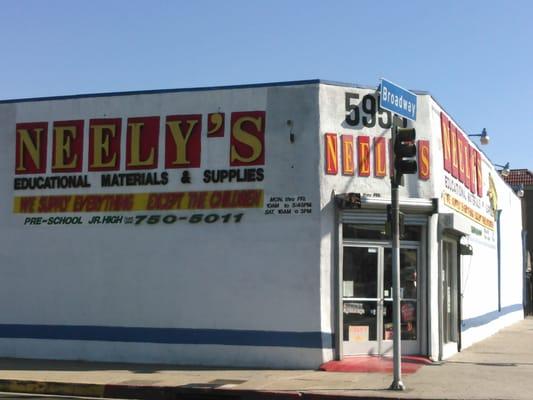 Neely's in Historic South Central Los Angeles, premier West Coast Jazz scene by African Americans in the years gone by.