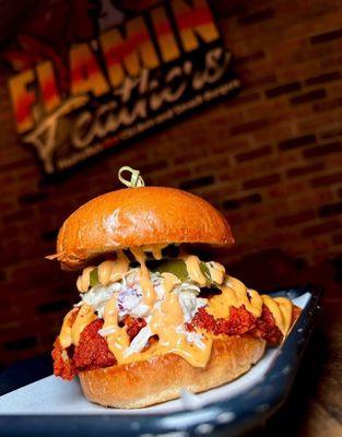 Flamin Hot Chicken Sandwich