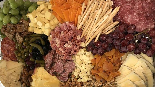 Cheese & Charcuterie Plate -- a definite crowd pleaser!