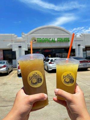 Pure Sugarcane and Pineapple & Sugarcane(the Aloha)  IG@ClutchCityChows