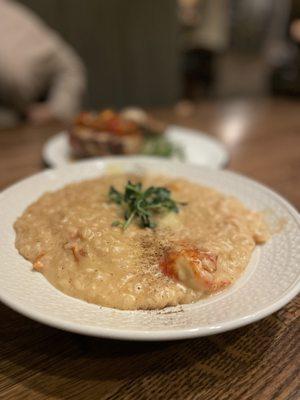 *LOBSTER RISOTTO  cold water lobster, black truffle risotto