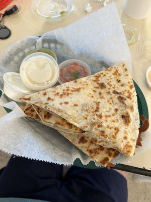 Chicken quesadillas