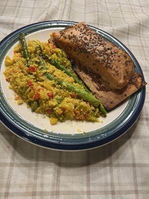 Cedar Plank Salmon