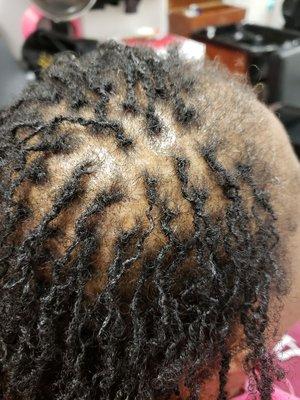 Sisterlocks can assist in the growth of thinning areas.