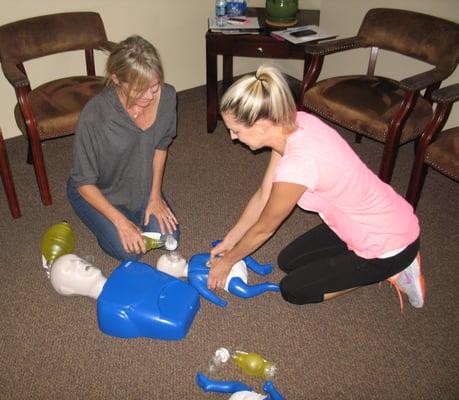 CPR Class - keeping patients safe!