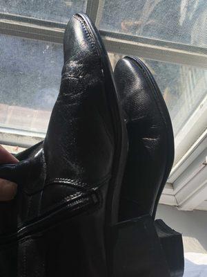 Like new! $80 for patching and adding heels on 2 pairs of boots