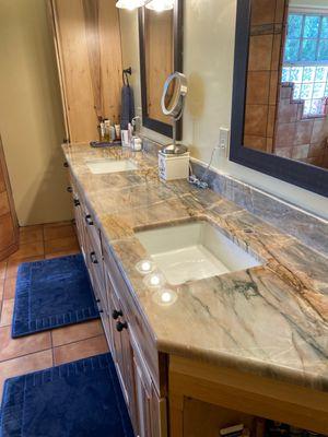 This granite is called Michelangelo. We highly recommend Meri, Angel, Ivan & team!