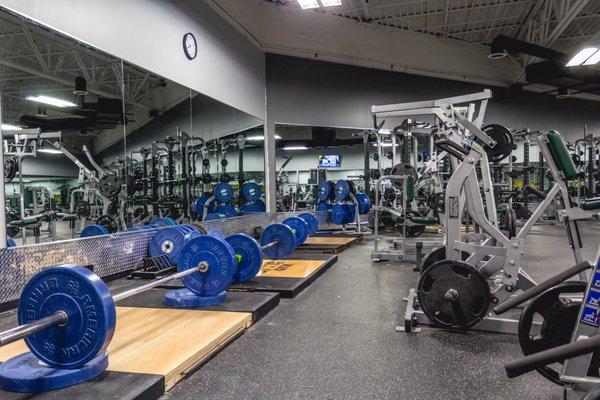 Equipment at Powerhouse Gym East Lansing