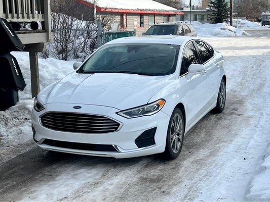 My GREAT and very reliable vehicle  Ford Fusion EcoBoost very smooth ride!