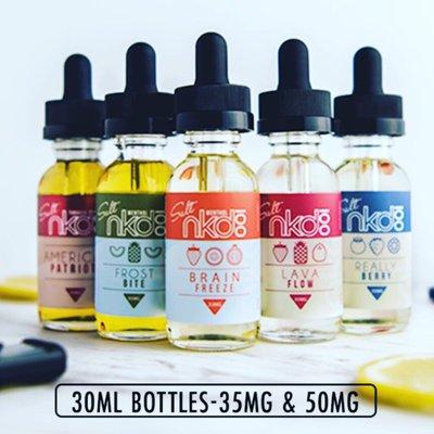 Salt nicotine available from 50mg (5%) and more