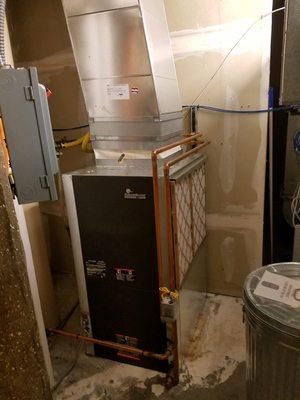 Water source Heat Pump install