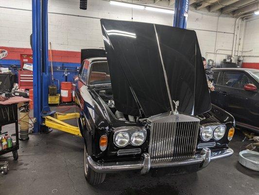 Had the honor of rebuilding the transmission of this beautiful 1967 Rolls Royce Cornische.