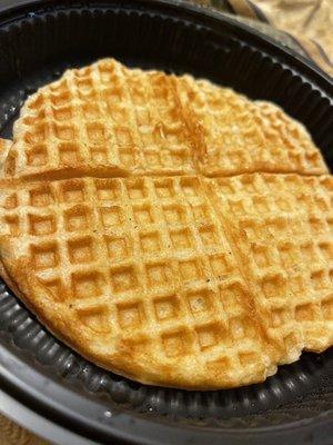 Delicious waffle