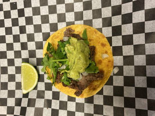 Asada taco