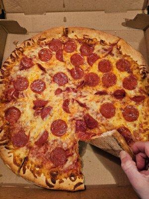 Large Pepperoni - $17.27