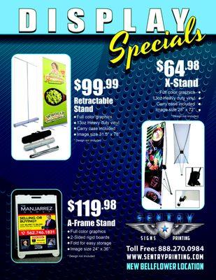 Display Specials!!