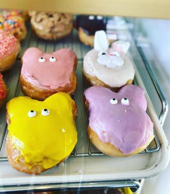 Cute Easter themed donuts