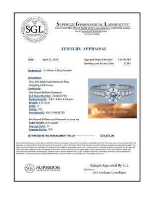 SGL Sample Appraisal