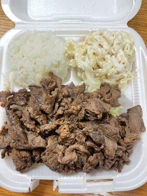 BBQ Beef Plate