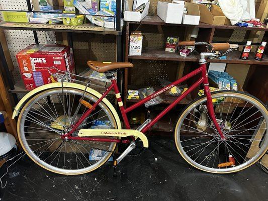 Makers mark bike