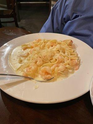 Shrimp Alfredo