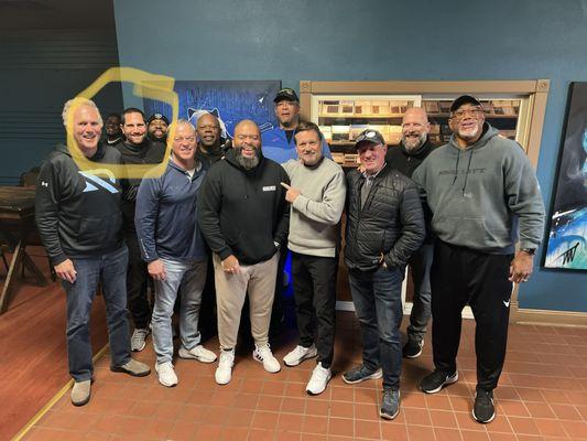 Arlington Renegades Coaching Team and the owner of The Blueprint Cigar Lounge.