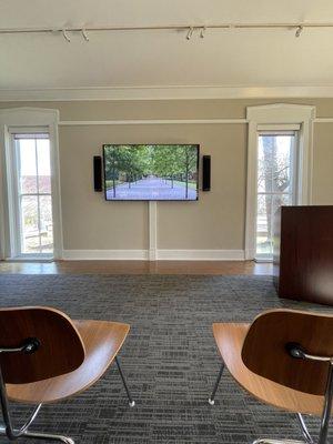 Visitor center theater room