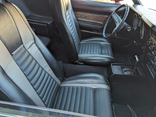 Interior of Mustang!