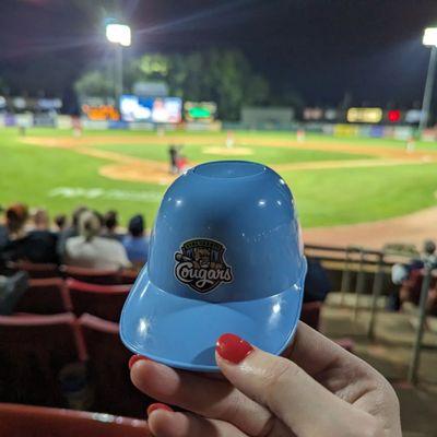 Be sure to get ice cream in a mini helmet!