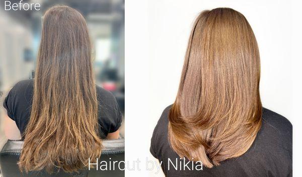 Haircut Transformation by Nikia