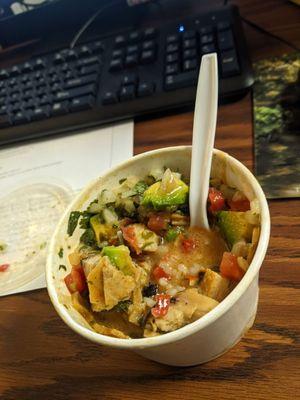 Second order of chicken tortilla soup, this is what I wanted