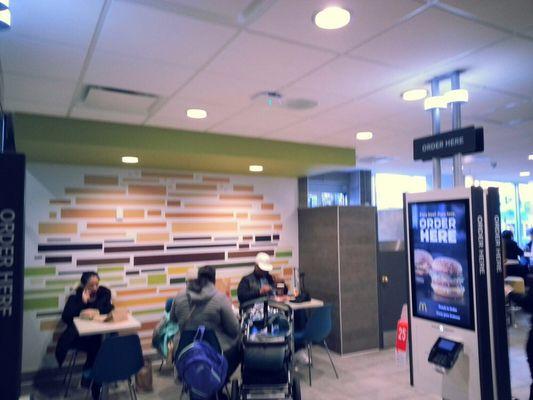 McD been newly renovated with extremely limited dine-in seatings