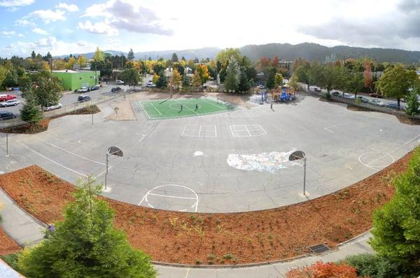 James John Elementary Playground - After Depave and AC Portland partnership project