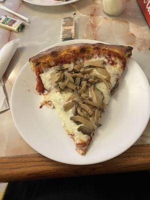 Mushroom pizza