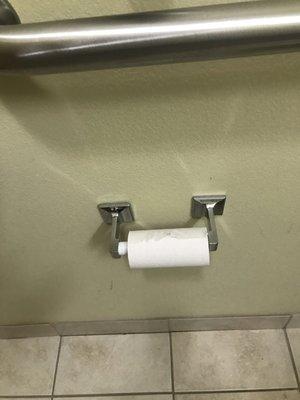 On arrival this much tp and no extra roll (was provided on request)