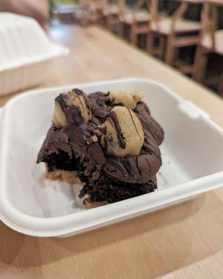 Vegan Treats Dessert (a brownie)