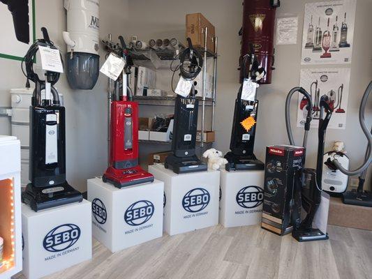 SEBO vacuums