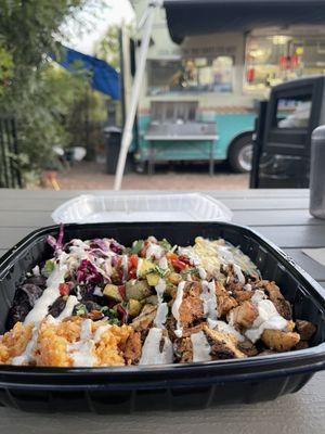 Chicken burrito bowl