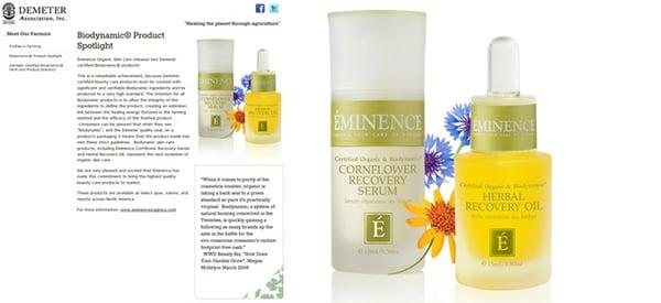 Eminence Organic Skin Care