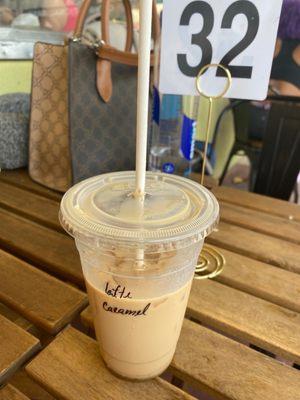 Caramel Iced Latte