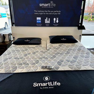 Smartlife mattresses are made for couples who want the best support but like a different feel.