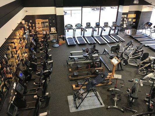 Johnson Fitness & Wellness - full selection of fitness equipment