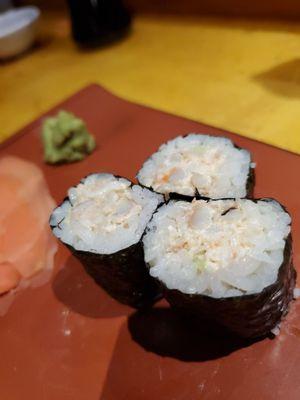 Blue Shell Crab Roll