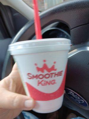 Thank you very much Smoothie King   for the 12oz FREE Sample of the Xtreme Watermelon