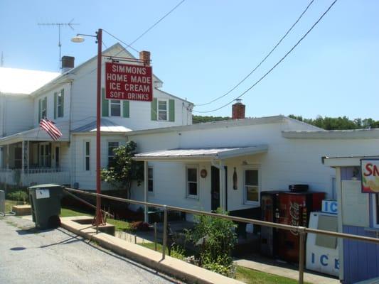 The front of the shop.