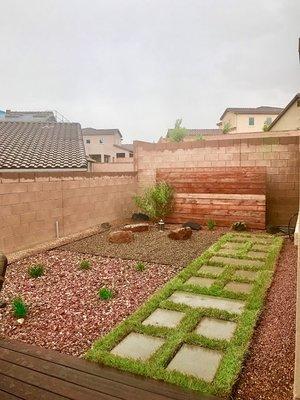 Small area Landscaping