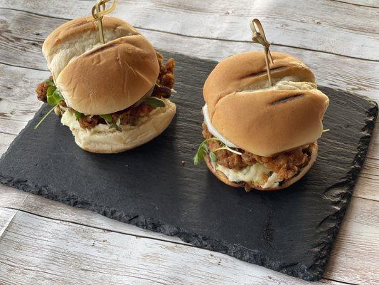 Mini K-Chicken Sliders