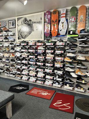 Great selection of shoes