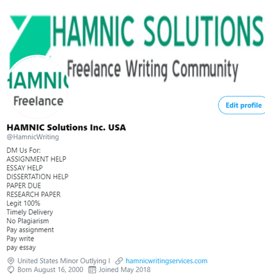 HAMNIC Solutions: hamnicwritingservices.com