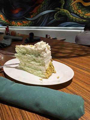 The Pistachio cake was sooooo yummmy